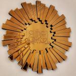 Mirror frame and engraving